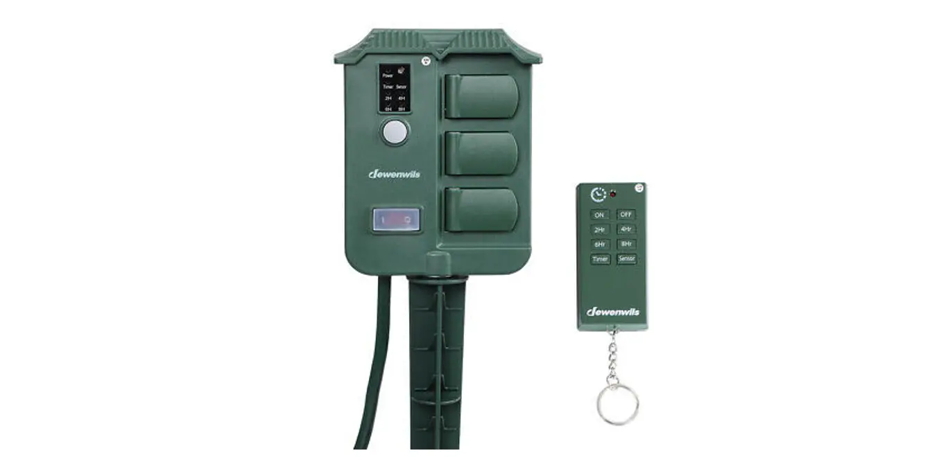 Dewenwils Hoys16d Outdoor Digital Yard Stake Timer Instruction Manual Dewenwils Hoys16d Outdoor Digital Yard Stake Timer Instruction Manual