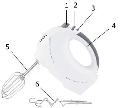 emerio HM-104209 Hand Mixer fig-1