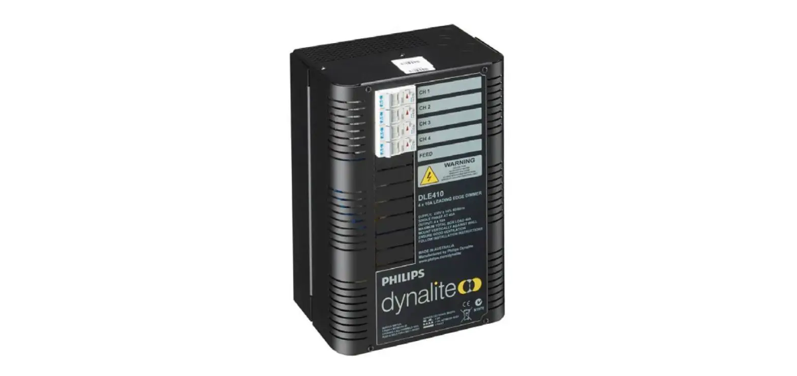Philips Dle410 Leading Edge Dimmer Controller Instruction Manual