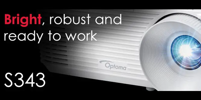 Optoma X343 Bright Xga Projector User Manual