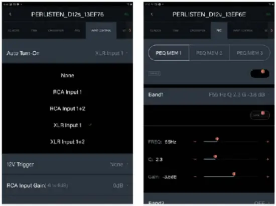 Advanced APP User interface