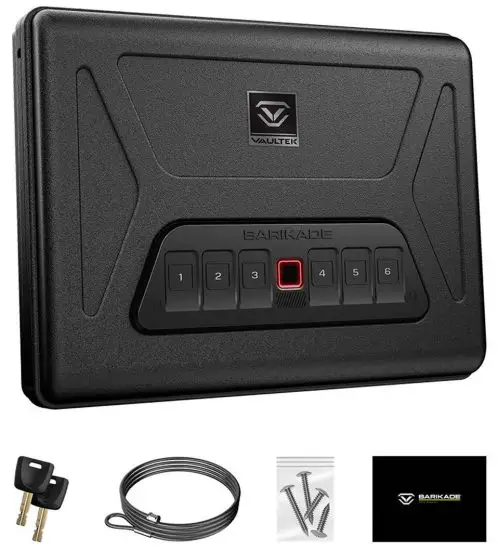 VAULTEK BARIKADE Precision Built Biometric Compact Safe