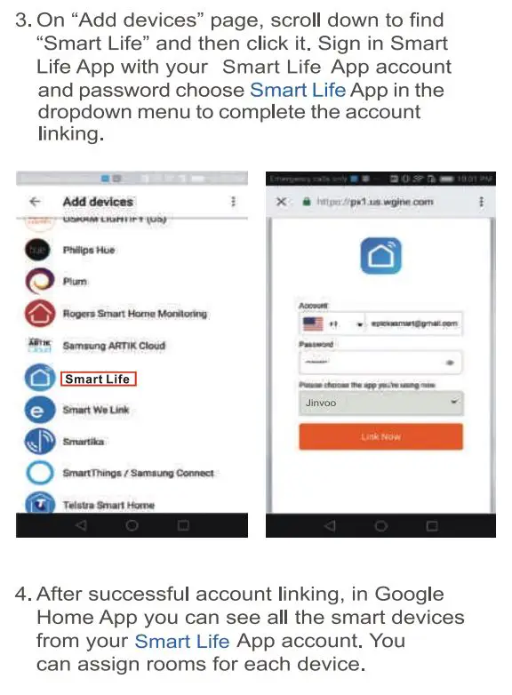 Shenzhen Eastkame Technology EK-WI4023 Wifi Touch Switch Instruction Manual - How to connect you smart switch to google home