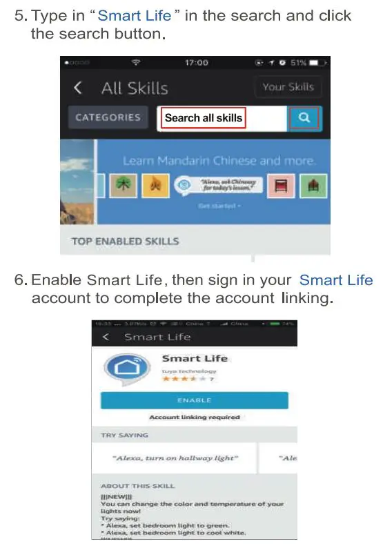 Shenzhen Eastkame Technology EK-WI4023 Wifi Touch Switch Instruction Manual - How to connect your smart switch to amazon Alexa