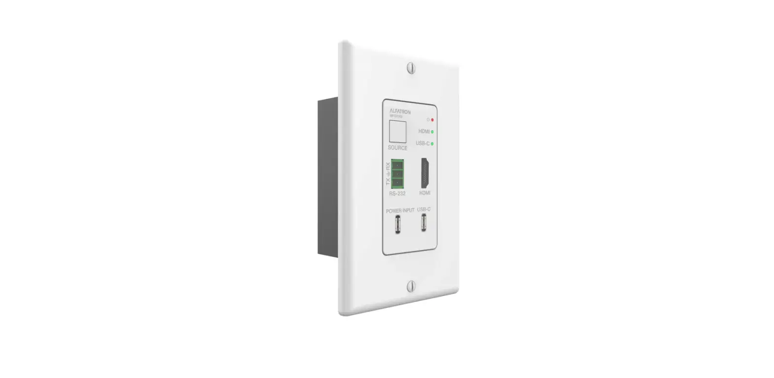 Alfatron Alf-wp70t 2x1 Switcher And Hdbaset Transmitter User Manual