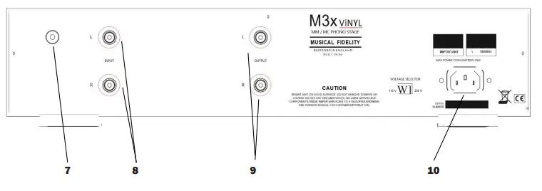 MUSICAL FIDELITY M3x MC Phono Stage FIG 3
