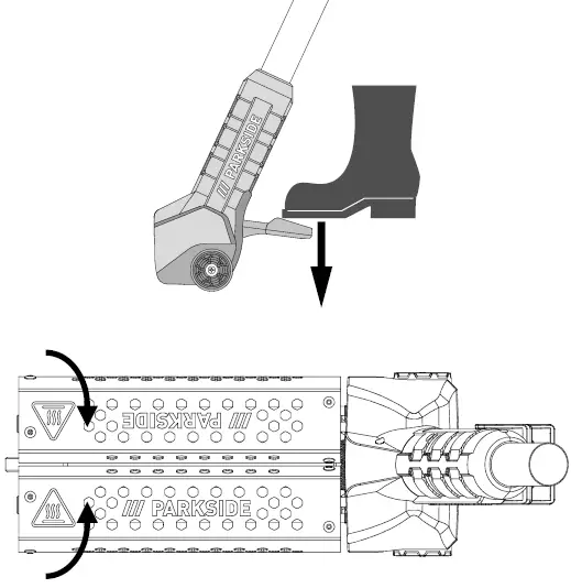 PARKSIDE-PUV-1100-A1-Electric-Weed-Burner -fig 3