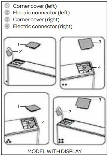 INVENTUM RR2600 Freestanding Fridge Freezer - MODEL WITH DISPLAY