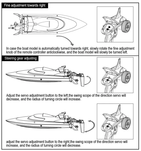 Feilun FT012 High Speed Racing Boat - fig8