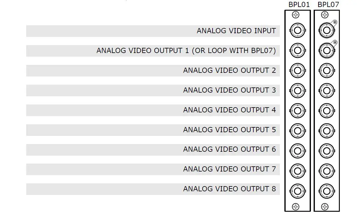 EVS CDV07 Analog Video Distribution Amplifier 4