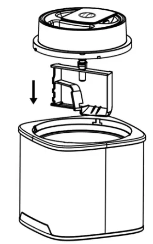 H Koenig srb80 Ice Cream Maker - Key 4