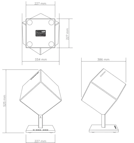 Duomondi Development DS24 Spero 24 Angular Soundlight - fig48