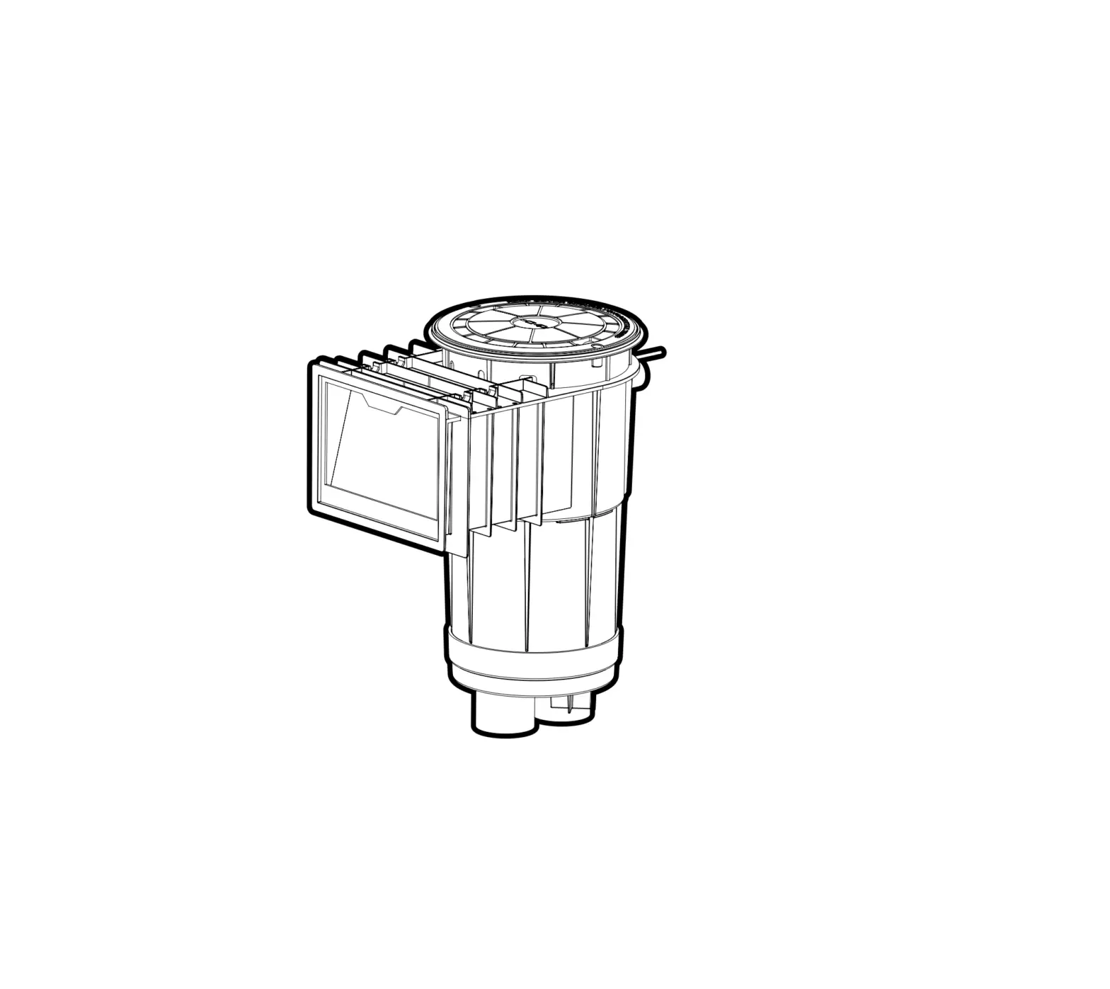 Cmp 25100-xxx-xxx In Ground Pool Skimmer Instruction Manual