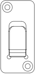 Barrette EPN-51795 Flip Latch Catch