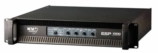 KV2 audio ESP1000 4 Channel Rack Mountable Power Amplifier