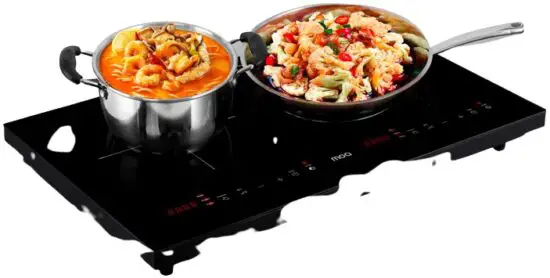moa IC11D Double Induction Hob Freestanding 2 Burners