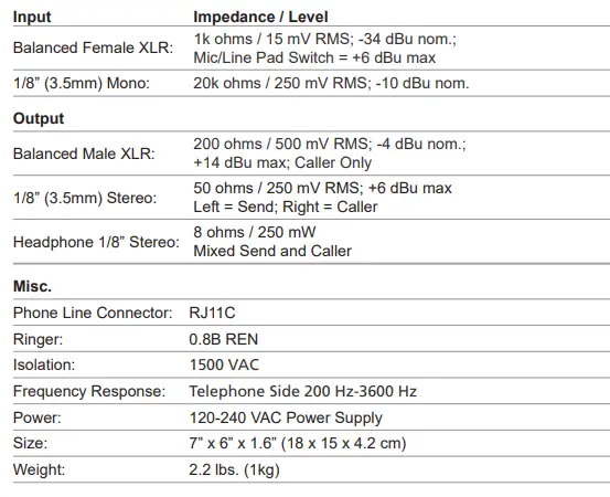 JK Audio Broadcast Host Analog Desktop Digital Hybrid-fig10
