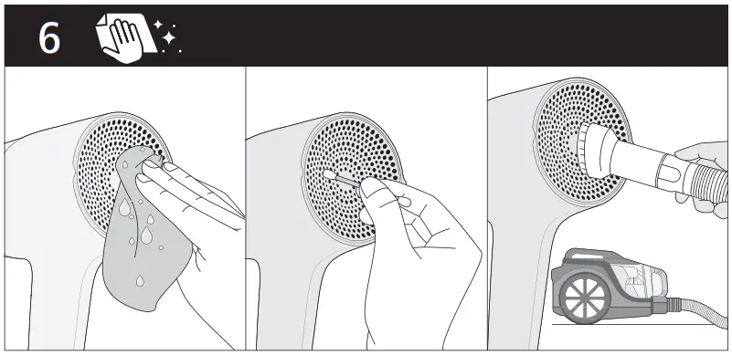 PHILIPS BHD530 Hair Dryer Thermo Shield - FIG 4