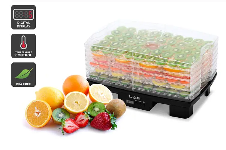 Kogan 6 Tray Food Dehydrator With Timer User Manual Kogan 6 Tray Food Dehydrator With Timer User Manual