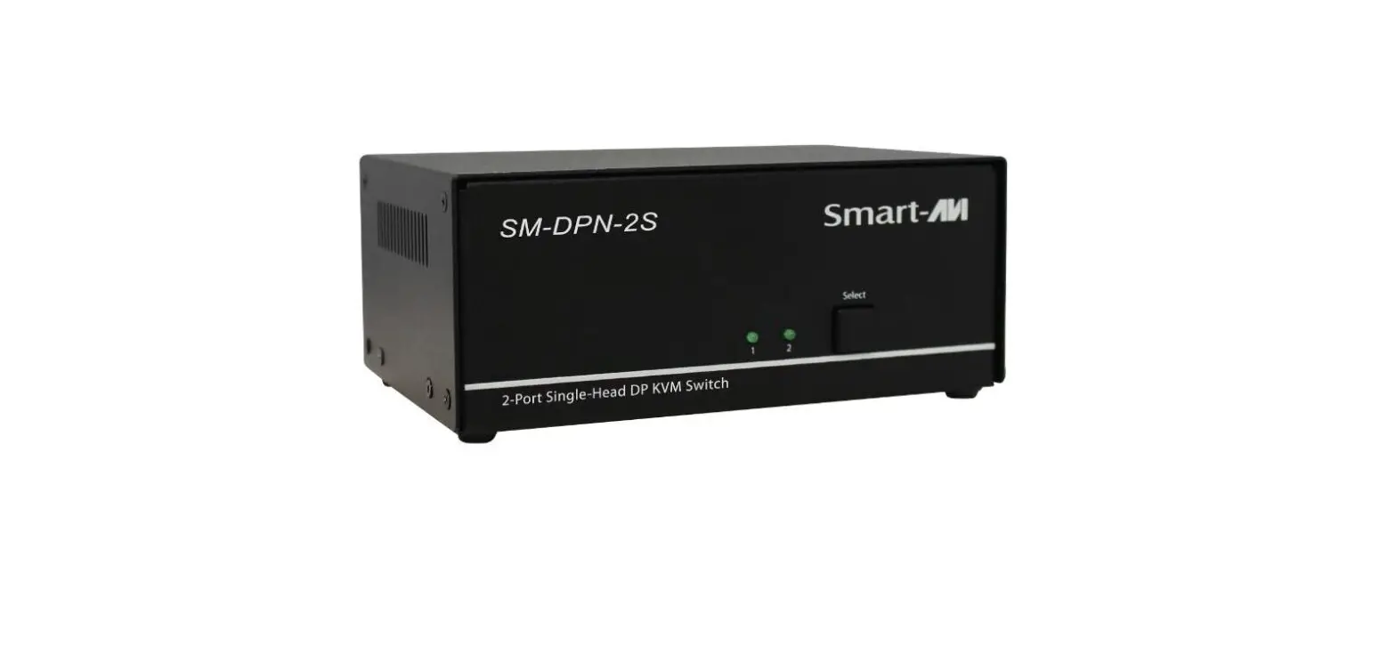 Smart-avi Sm-dpn-2s 2-port Single-head Displayport Kvm Switch User Manual