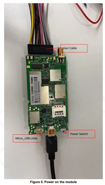 Queclink QLL100 GSM GPRS LTE Cat4 WCDMA GNSS - Power
