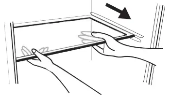 REFRIGERATOR INTERIOR SHELF