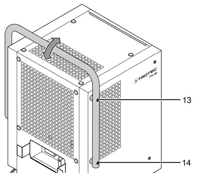 Trotec TTK 900 MP dehumidifier construction dryers - fig4