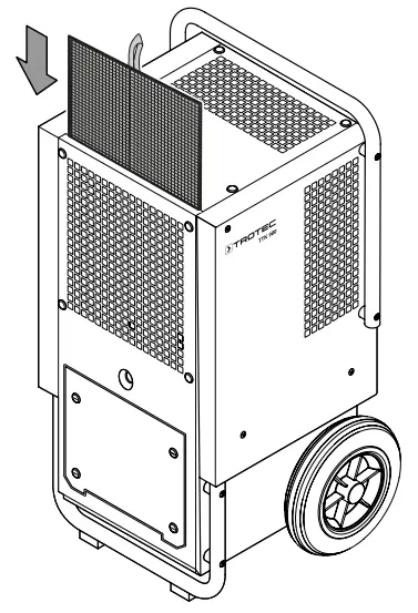 Trotec TTK 900 MP dehumidifier construction dryers - fig5