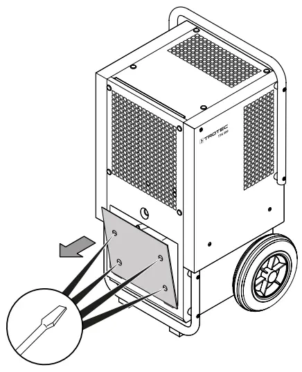Trotec TTK 900 MP dehumidifier construction dryers - fig9