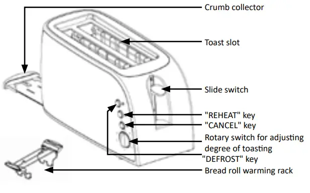 arendo-301829-Toaster-4-Slices-1