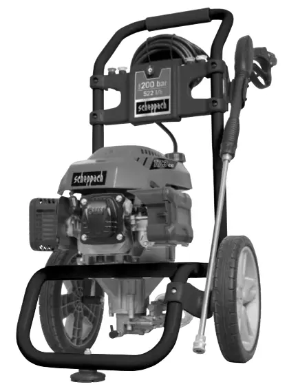 scheppach HCP2600 Gasoline Pressure washer - sain3