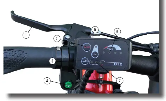 DAYMAK MAX 36V 36V Off Road Electric Bike FIG 11