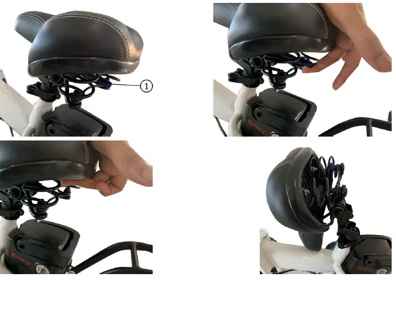 DAYMAK MAX 36V 36V Off Road Electric Bike FIG 13