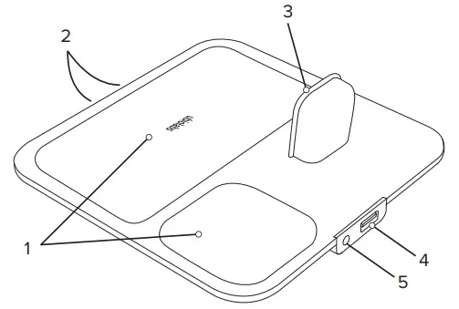 UBIO LABS AWC1095 Wireless Charging Station- fig1