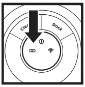 Shark 2000 Series RV2000 Robot Vacuum Cleaner - BUTTONS AND INDICATOR LIGHTS 5