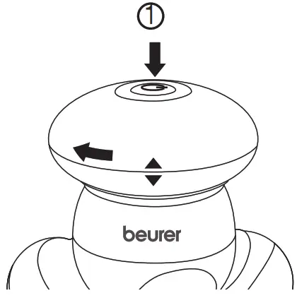 beurer Mini massager - Operation