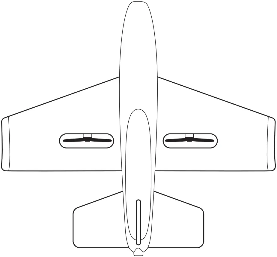 SHARPER IMAGE Airbolt Racer Plane A