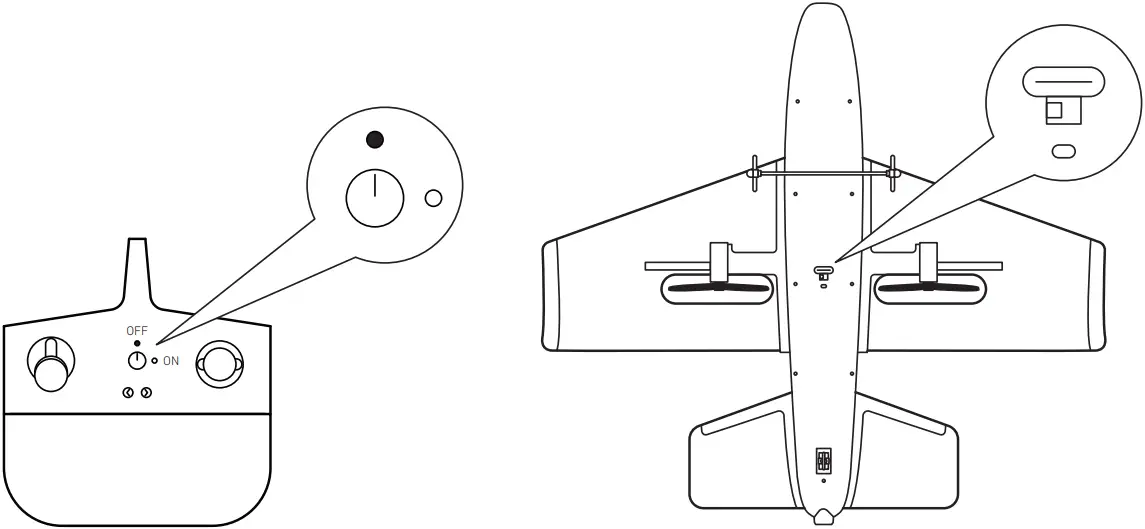 SHARPER IMAGE Airbolt Racer Plane FOR SOLO PILOTS
