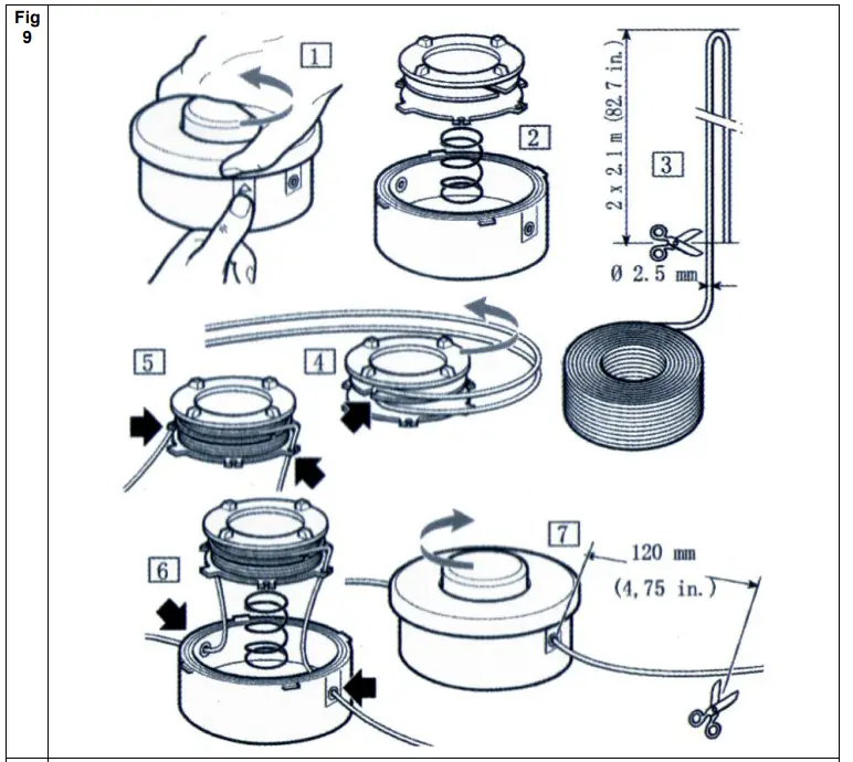 TEXAS BMZ 5800 Arboriculture Vine Trimmer 10