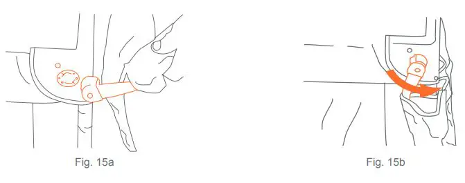 babytrend PY86XXXC Lil Snooze Deluxe II Nursery Center Playard Instruction Manual - Fig. 15a,b