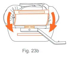 babytrend PY86XXXC Lil Snooze Deluxe II Nursery Center Playard Instruction Manual - Fig. 23b