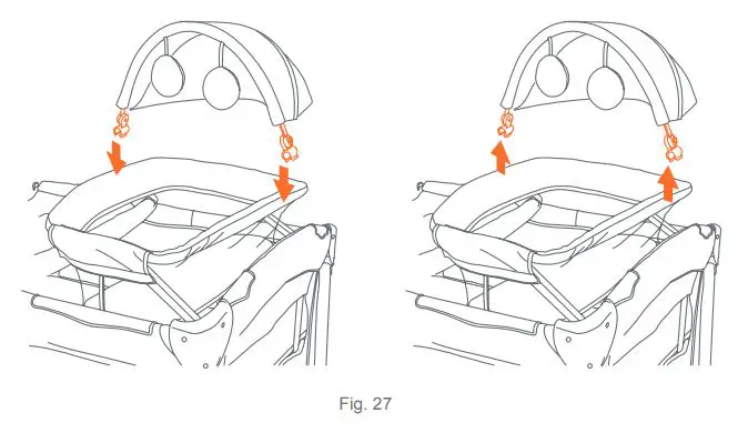 babytrend PY86XXXC Lil Snooze Deluxe II Nursery Center Playard Instruction Manual - Fig. 27