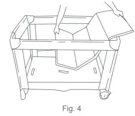 babytrend PY86XXXC Lil Snooze Deluxe II Nursery Center Playard Instruction Manual - Fig. 4