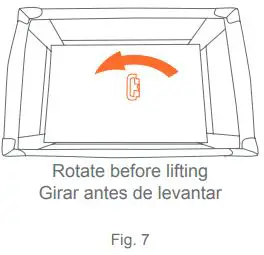 babytrend PY86XXXC Lil Snooze Deluxe II Nursery Center Playard Instruction Manual - Fig. 7