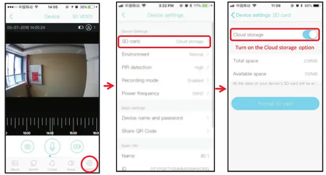 WIZARD Solar 4G Battery WiFi IP Camera - sd card