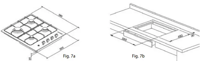 CONCEPT PDV4260 Gas cooktop-fig9
