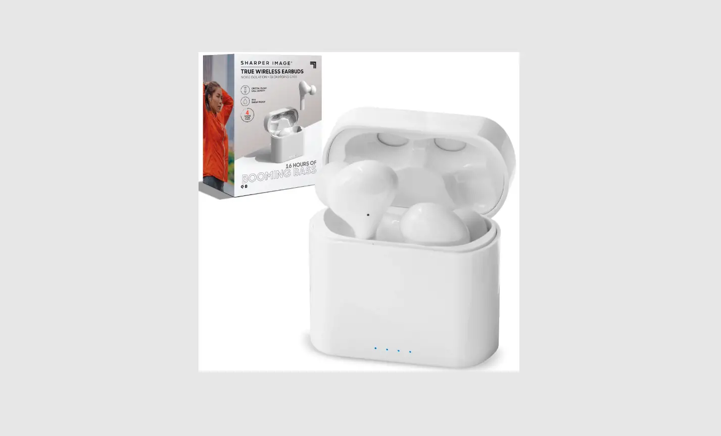 Sharper Image 1015791 Soundhaven Sport True Wireless Earbuds With Qi Charging Case User Manual Sharper Image 1015791 Soundhaven Sport True Wireless Earbuds With Qi Charging Case User Manual