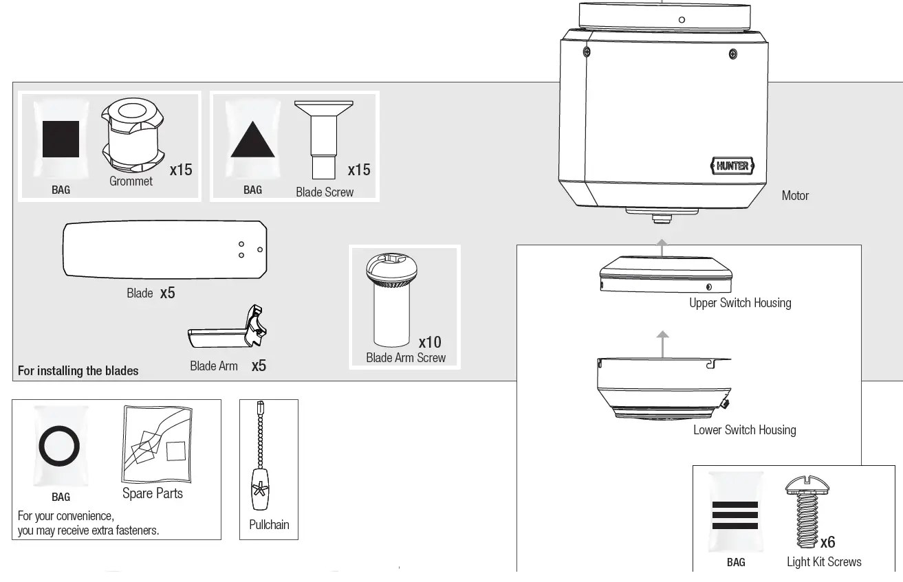 Hunter 51581 Terrace Cove Ceiling Fan 07