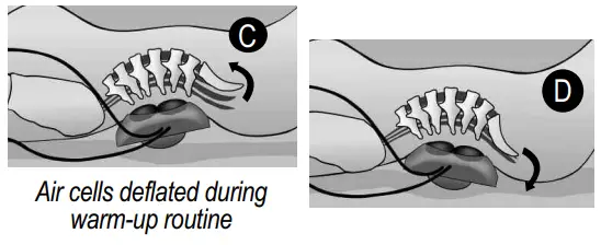 POSTURE 2000 Elliptical Back Rocker Disc Hydrator - fig 4