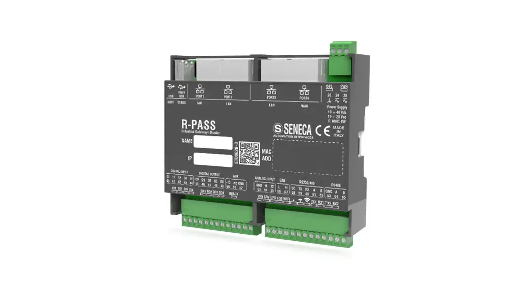 Seneca R-pass-0-2-0 R-pass Iiot Edge Gateways Installation Guide Seneca R-pass-0-2-0 R-pass Iiot Edge Gateways Installation Guide